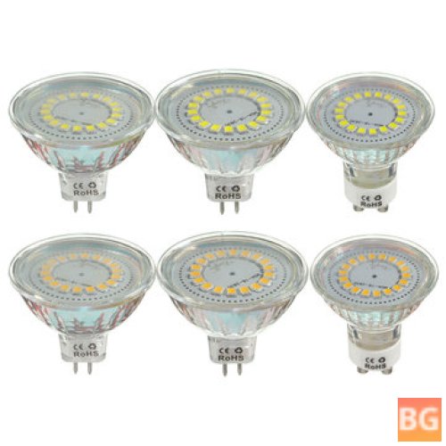 Kingso AC110V/220V GU10 MR16 MR11 4W SMD2835 18 LED Light Bulb for Outdoor Use