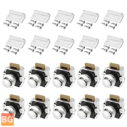 Catch Lock for Doors of RV Cabinets - 10PCS