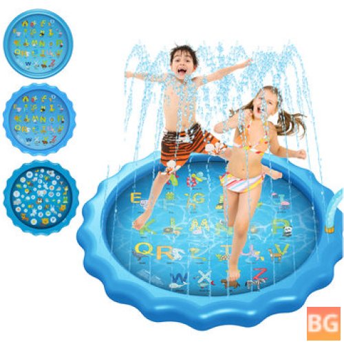 Swimming Pool Splash Playmat for Kids