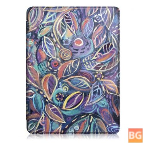 Kindle Paperwhite4 Tablet Case Cover - Leaves