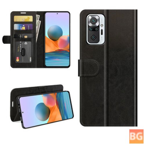Xiaomi Redmi Note 10 Pro/Max Magnetic Flip Case with Card Slots and Stand