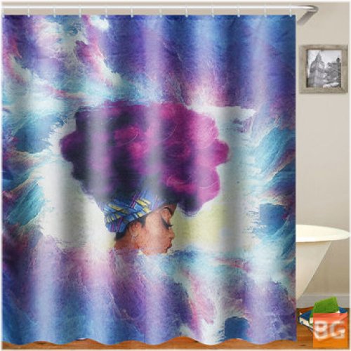 African Art Shower Curtain