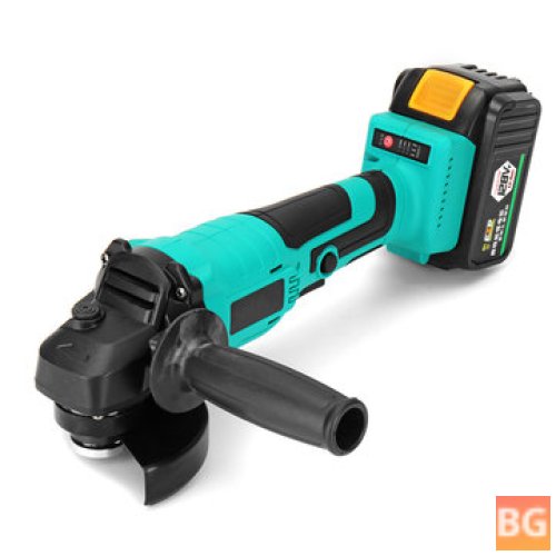 Brushless Angle Grinder with 1300W 10,000RPM and 16800mAh Li-Ion Battery