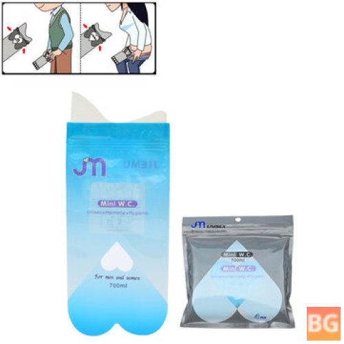 JIEMU Urinal Bag - 4 Pcs