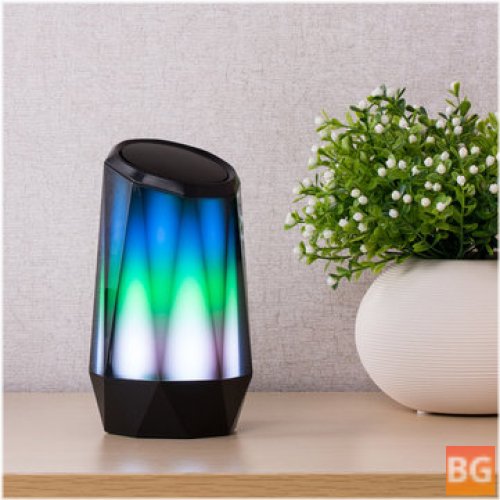 Bluetooth Speaker with RGB Light and Music Player