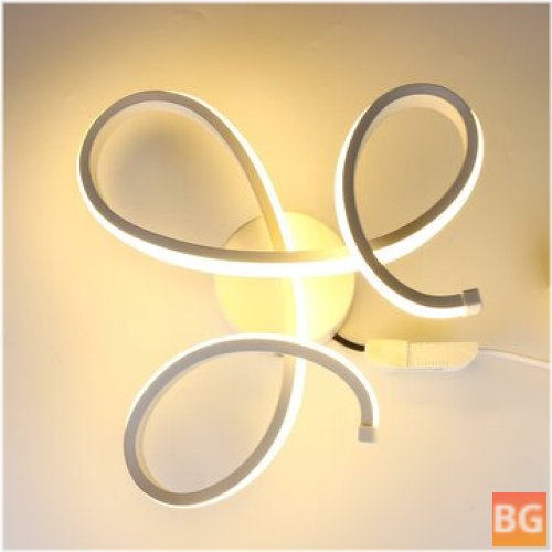 LED Light Chandelier with 12W Max Power in a Modern Look