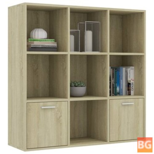 Sonoma Oak Book Cabinet