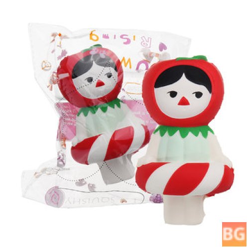 Happy Christmas With Squishy Toy - 13.5*8CM