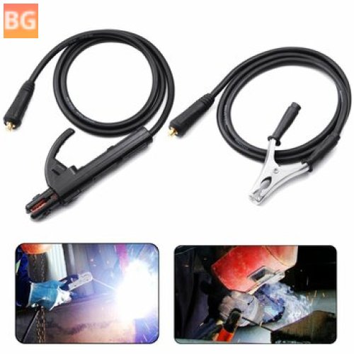 Drillpro 200A Groud Welding Earth Clamp - 1.5M Cable - 10-25 Plug