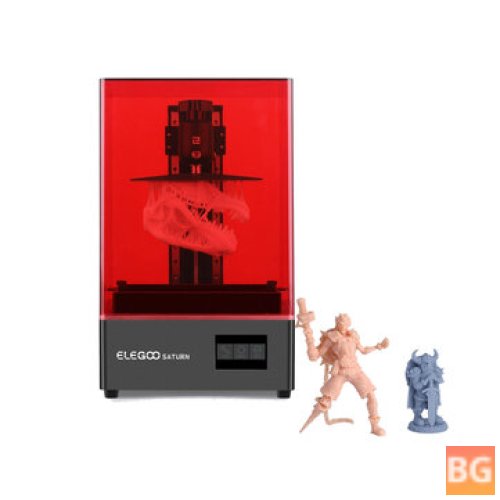 ELEGOO SATURN 4K Monochrome LCD/Matrix UV LED Light Source 3D Printer with LCD Resin 3D Printer
