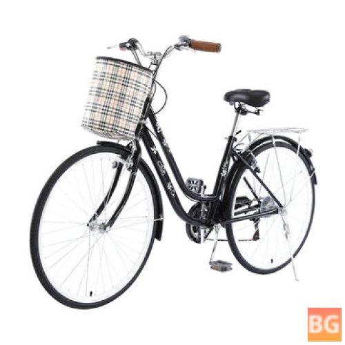 CAMPingSurvivals 26Inch Adult Bike - Commute Bike with Iron Frame and 100kg Bearing