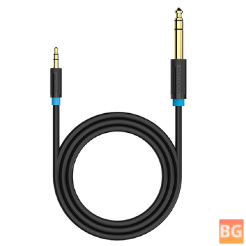 Audio Cable - 3.5mm to 6.5mm Male to Male