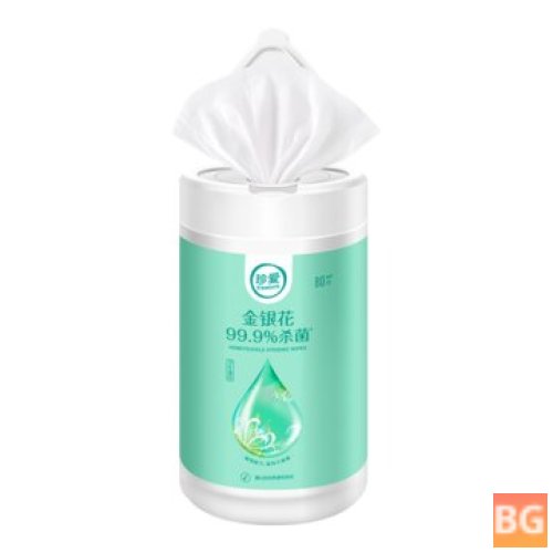 Honeysuckle Antibacterial Sanitary Tissue Cleaner - 80 Pack