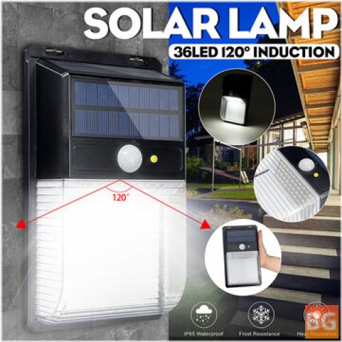 36 LED Solar Light - 30S Induction Range 120°