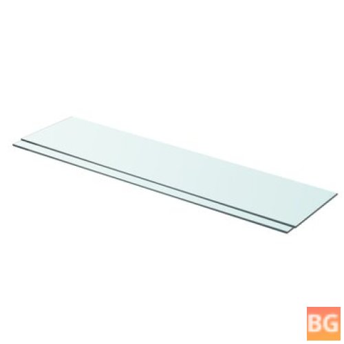 Panel Glass with Clear Shelf