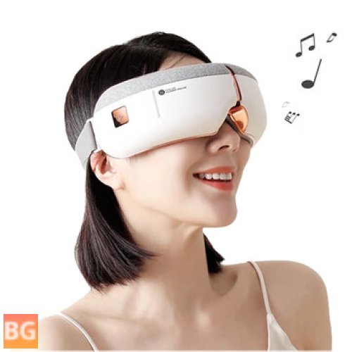 KAISUM A3 Eye Massager with 8 Airbags, 5 Modes and Surround Stereo Sound