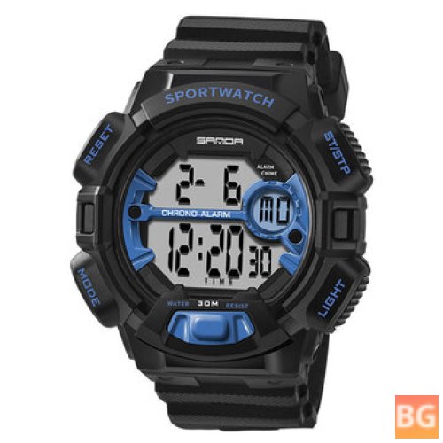 Digital Watch with Calendar - alarm stopwatch