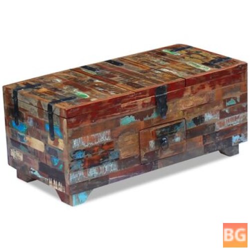 Solid Wood Coffee Table Box - 31.5