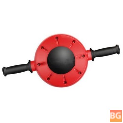 Exercise Wheel with Non-slip Rubber Handle