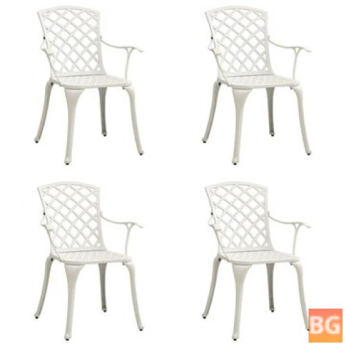 Cast Aluminum Garden Chair Set