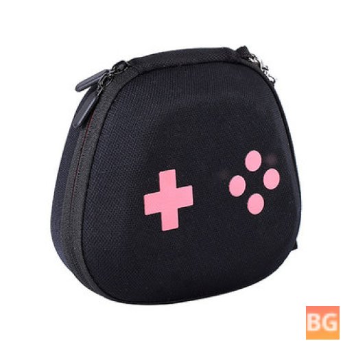 Game Console Bag with Handle - Black