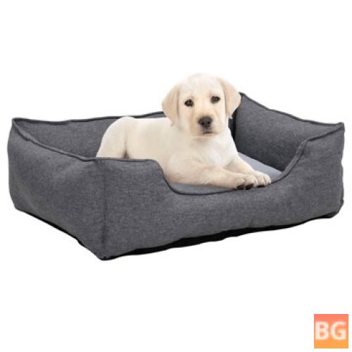 Dog Bed Linen - 85.5x70x23 cm - Fleece Gray