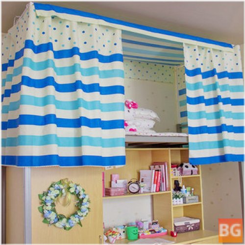 Dormitory Curtains - Cotton Stripe