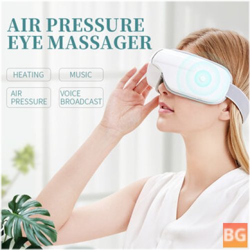 Bluetooth Massage Eye Care Device with Rechargeable Battery