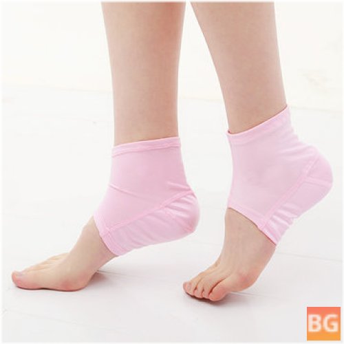 Anti-Crack Sports Support Ankle Pad with Heel and Foot Mask