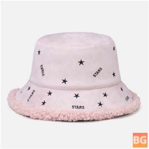 Warm and Soft Cashmere Bucket Hat for Women
