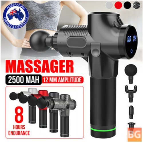 Electric Massager for Relaxing Shock Vibration - Gun-Handheld Therapy Device