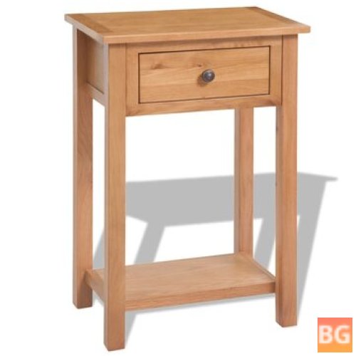 Console Table - Solid Oak Wood