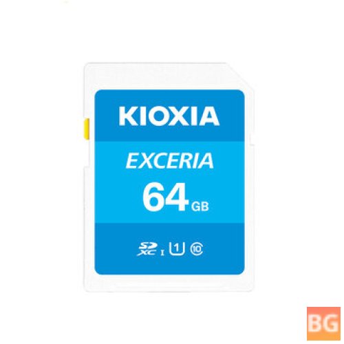 Kioxia SD Memory Card - 128GB, 64GB, 32GB