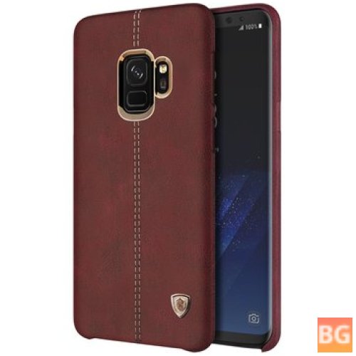 Galaxy S9 Case with Englon Crazy Horse Grain Leather