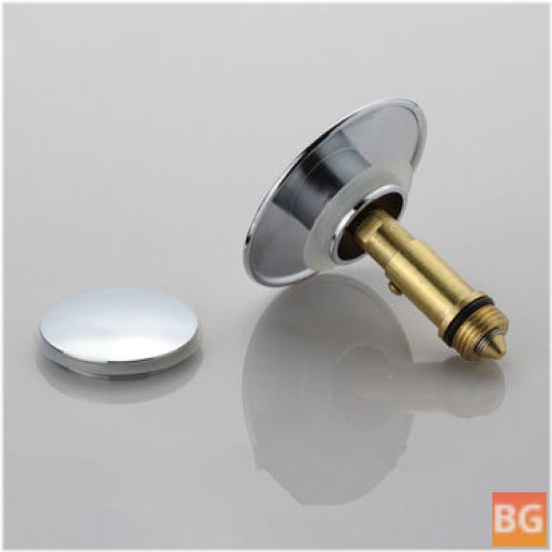 Sink Drain Filtration - Stainless Steel Push-Type Spring Core Leaking Plug