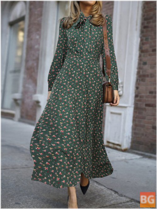Daily Maxi Dress for Women - Floral Print