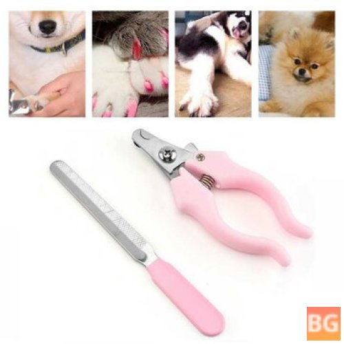 Pet Nail Trimmer with Safety Guard