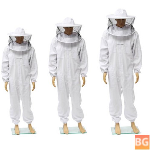 Beekeeping Suit with Full Protection and Veil