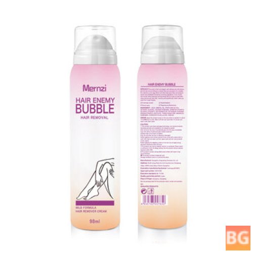 Hair Removal Cream - Foam Mousse - Cleansing Does Not Remove The Entire Body