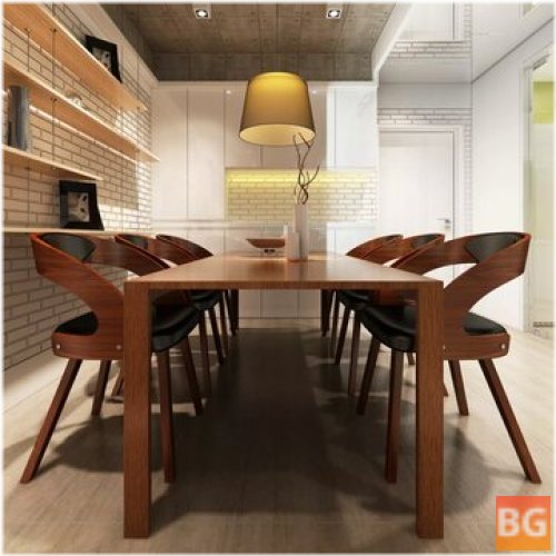 Artificial Leather Chairs for Dining Room