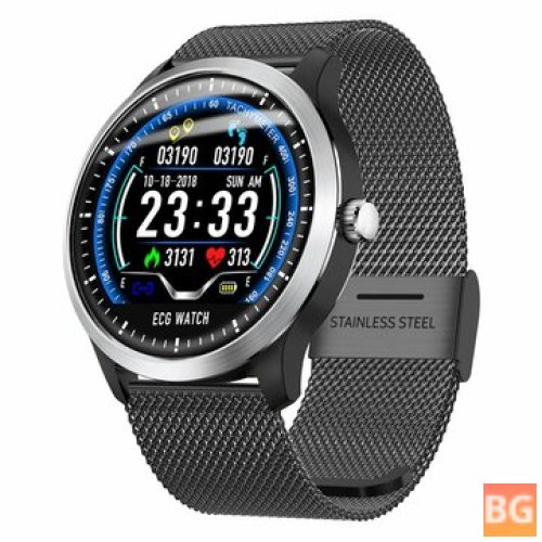 Bakeey N58 ECG Heart Rate Monitor Wristband Health Care 3D UI Watch