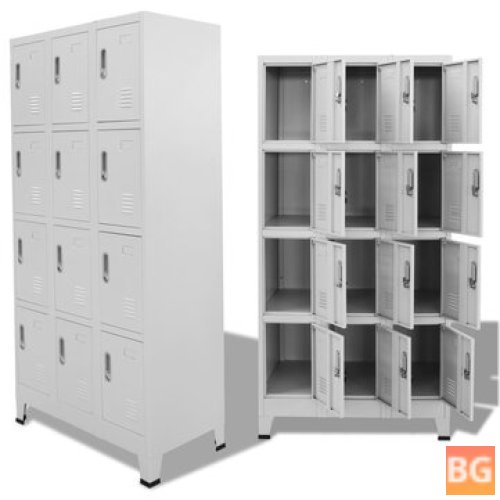 Locker Cabinet with 12 compartments (35.4