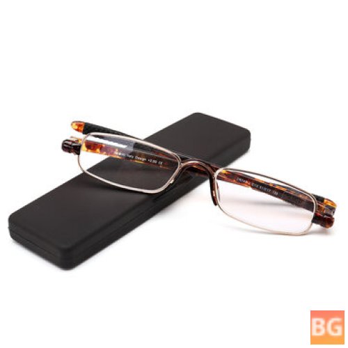 360-Degree Rotatable Reading Glasses with Case