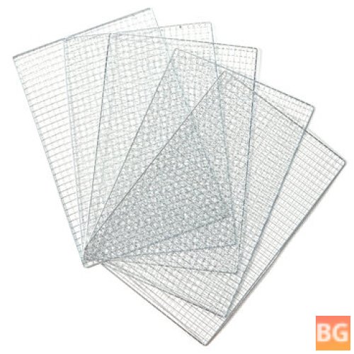 BBQ Grill Tools - Net Gear for Fish, Vegetables, and Barbecue