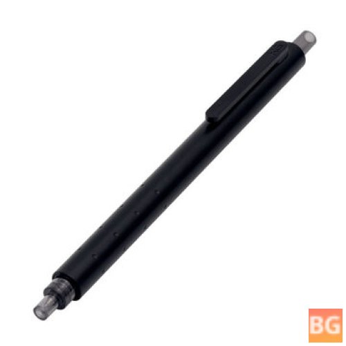 KACO ROCKET 10Pcs Gel Pen Set 0.5mm Black/Green Simple Press Design Netural Pen School Students Office Meeting Supplies