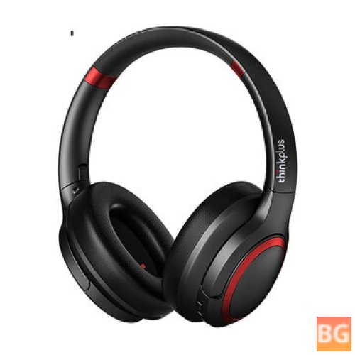 Lenovo TH40 Bluetooth Headset - 40mm Dynamic Driver ANC Noise Cancelling, 400mAh Battery, AAC SBC Support, IPX5 Gaming Headset