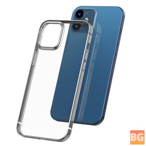 For iPhone 12 / For iPhone 12 Pro 6.1 inch Protective Case with Transparent Soft TPU
