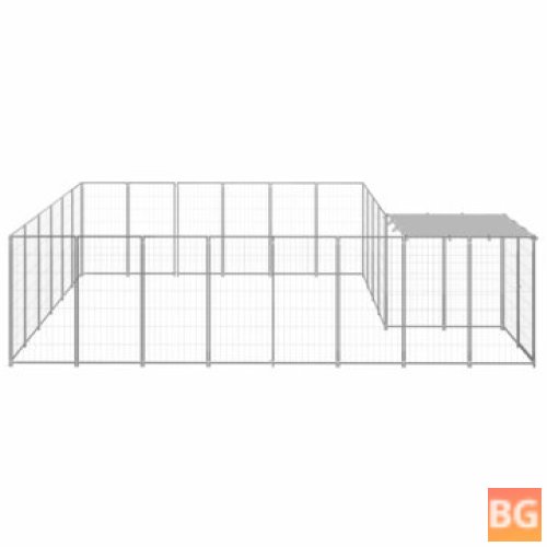 Kennel for Dogs - Silver 130.2 ft²