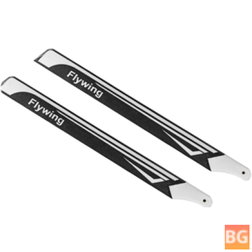 1 Pair of FLY WING Carbon Fiber Main Blades for the FC450/X3/X360 Tarot 450L Helicopter