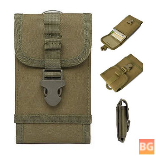 6 Inch Outdoor Sports Phone Waist Bag with Waterproof and Dust-proof Feature